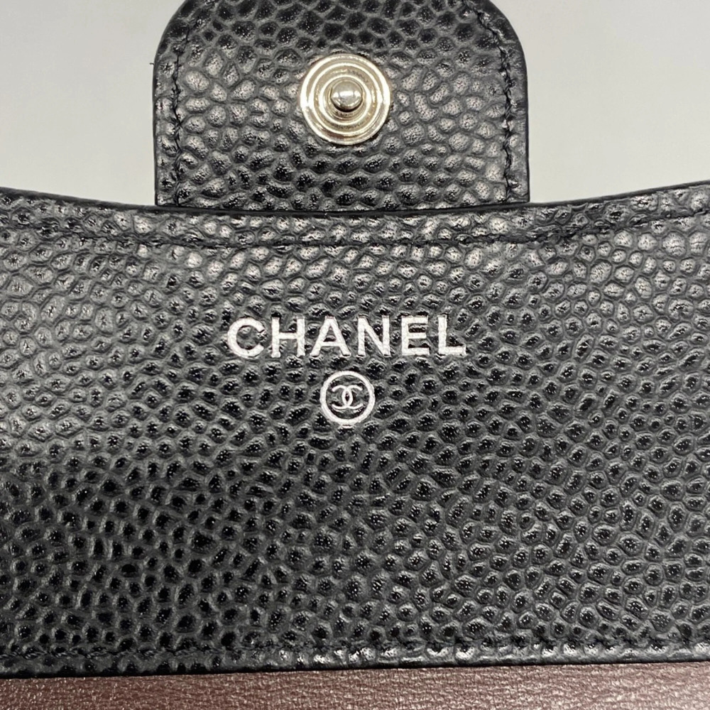 CHANEL Black Caviar Leather Wallet - Picture 4 of 7